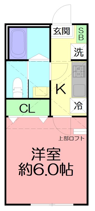 仮称）Wisteria　Lagoon　大鋸３丁目 202号室 間取り