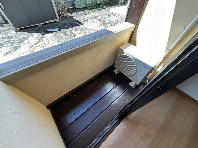 ポスト＆ビーム木の家Ｃ ベランダ