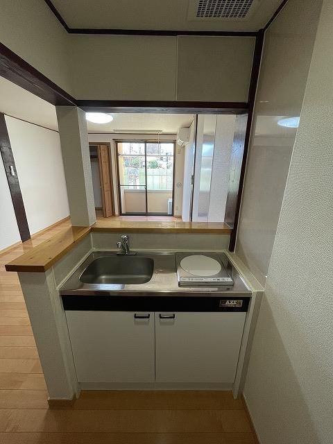 ポスト＆ビーム木の家Ｃ キッチン