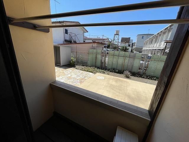 ポスト＆ビーム木の家Ｃ ベランダ