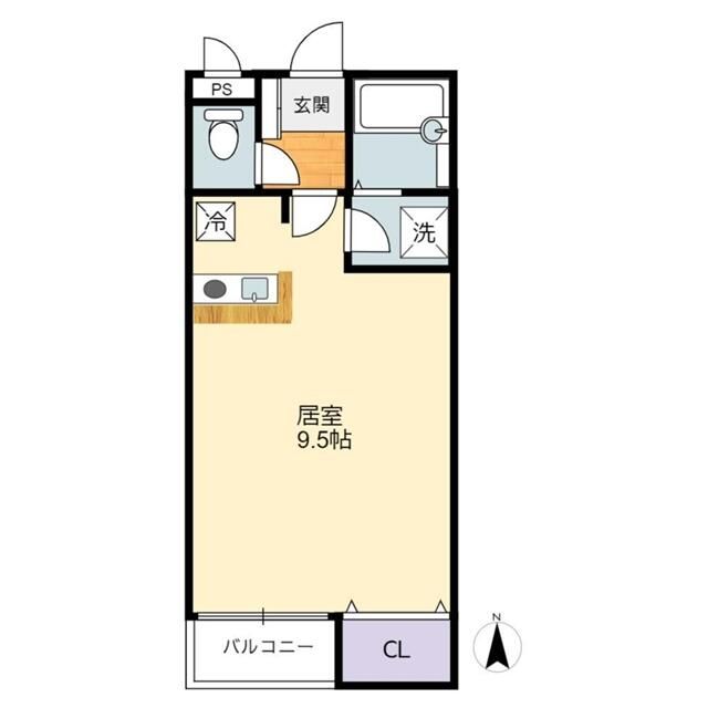 ポスト＆ビーム木の家Ｃ 202号室 間取り
