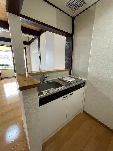 ポスト＆ビーム木の家Ｃ キッチン