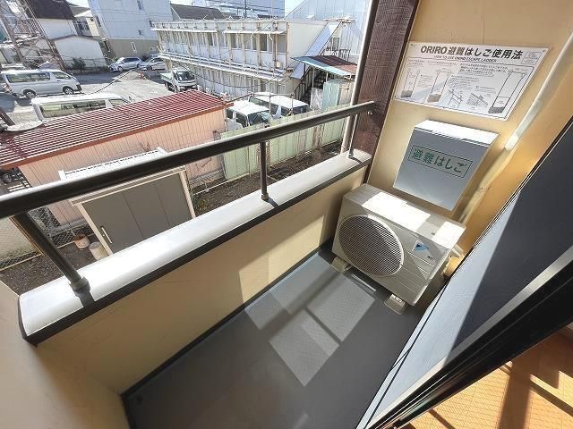 ポスト＆ビーム木の家Ｃ ベランダ