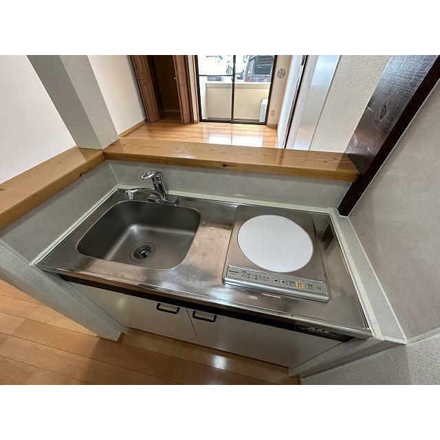 ポスト＆ビーム木の家Ａ キッチン