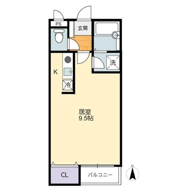 ポスト＆ビーム木の家Ｂ 101号室 間取り