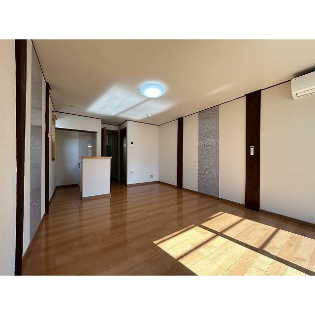 ポスト＆ビーム木の家Ｂ リビング