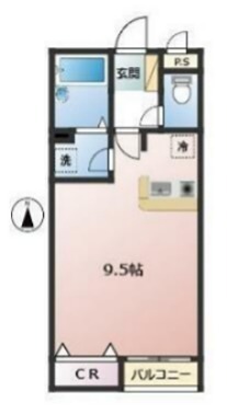 ポスト＆ビーム木の家Ｃ 103号室 間取り