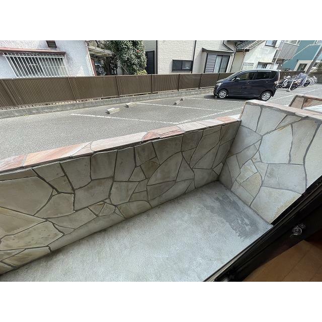 ザイライハウス ベランダ