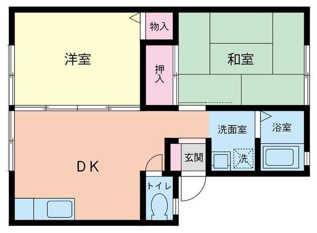 Dear Court ADACHI 1F号室 間取り