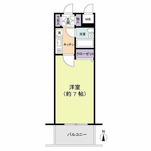 ライオンズマンション海老名第３ 513号室 間取り