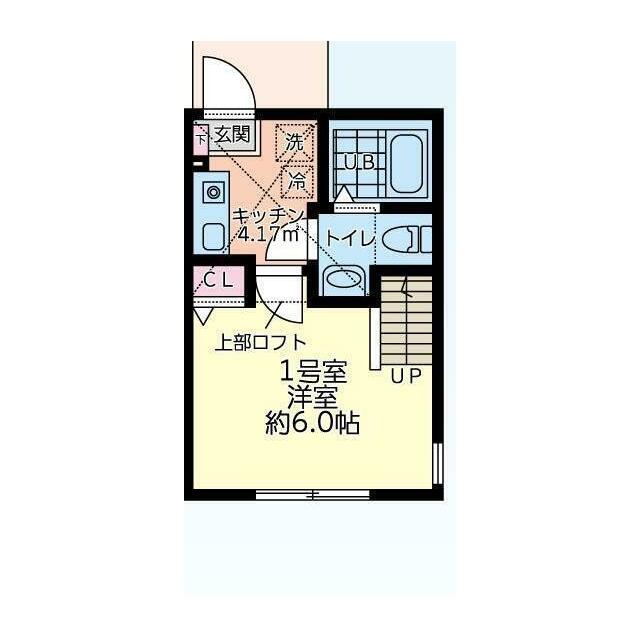 仮）シティハイツ立場 201号室 間取り