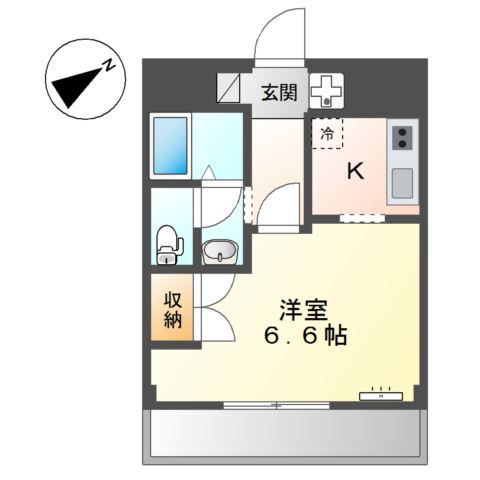 メゾン・ラクウショウ 間取り