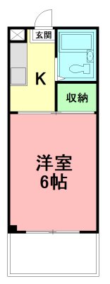 シャトール田口戸塚Ⅱ 304号室 間取り