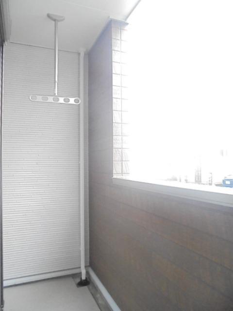 カメリア ベランダ