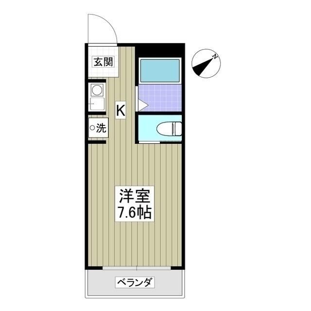 リブレス戸塚 105号室 間取り