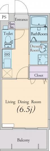 セレーノＫＩＲＩＫＵＢＯ 103号室 間取り