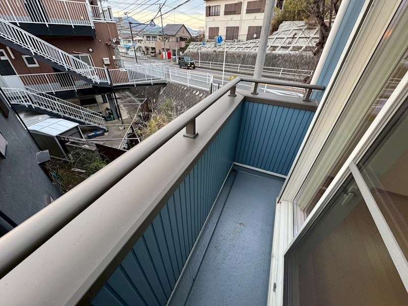 レパード板戸 ベランダ