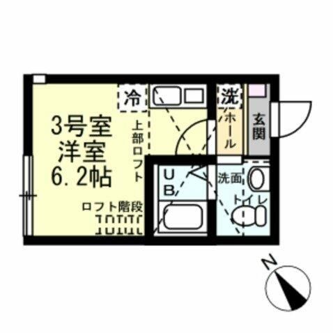ＩＱテラス横浜戸塚 203号室 間取り