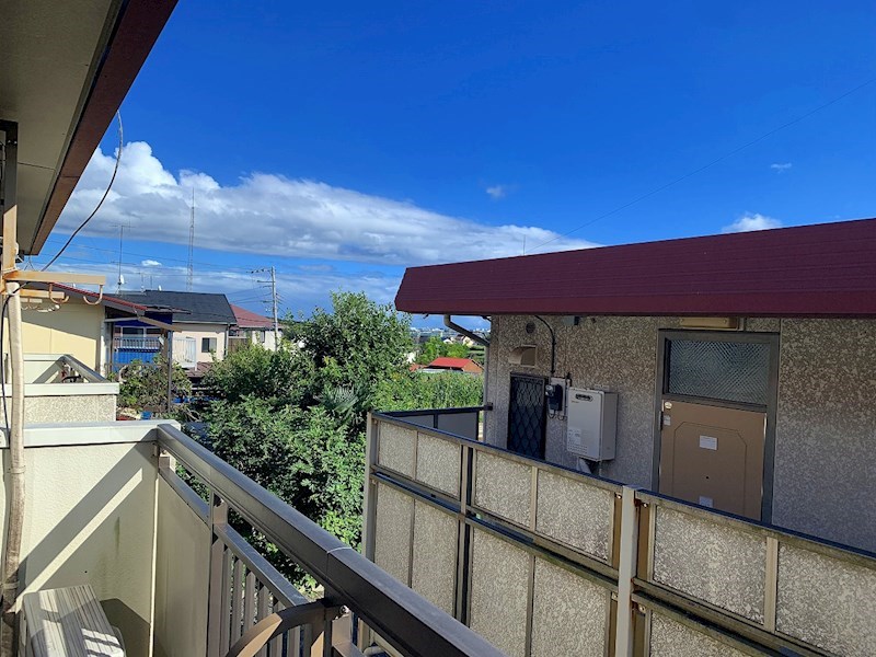 シティハイムアケボノＢ ベランダ