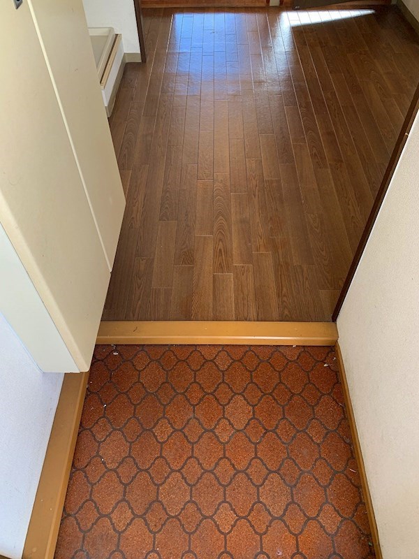 シティハイムアケボノA 玄関