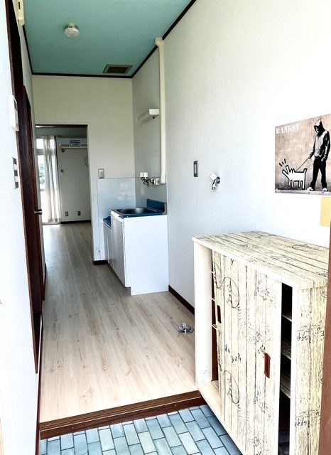 寒川山手ハイツ 玄関