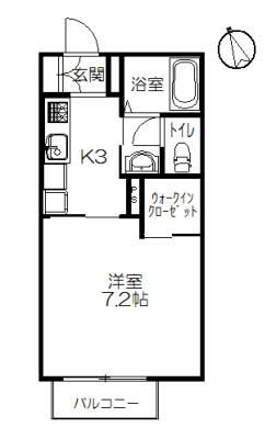 ウィスマ・コタ 203号室 間取り