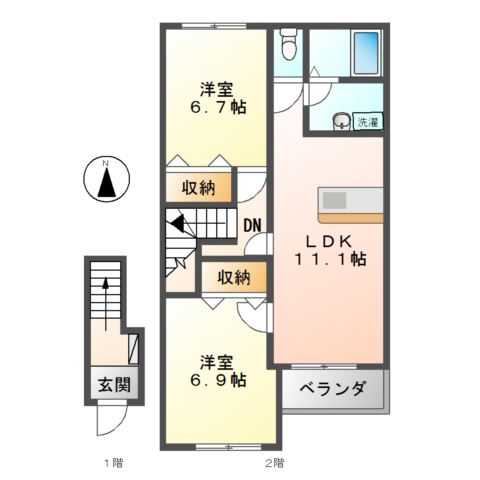 ワンピース 間取り