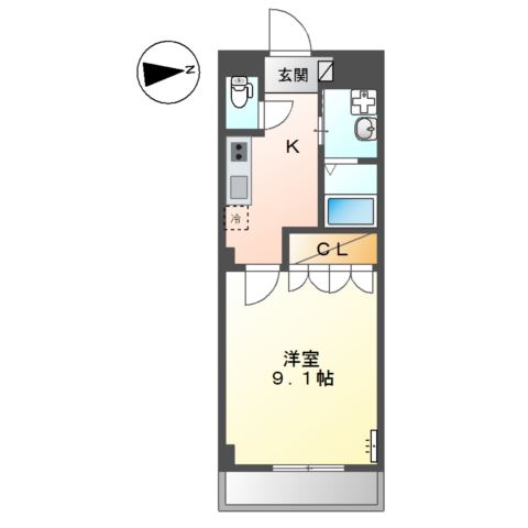 パラシオン平塚 間取り