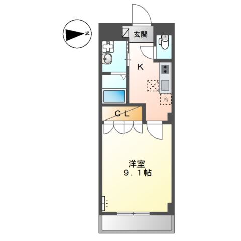 パラシオン平塚 間取り