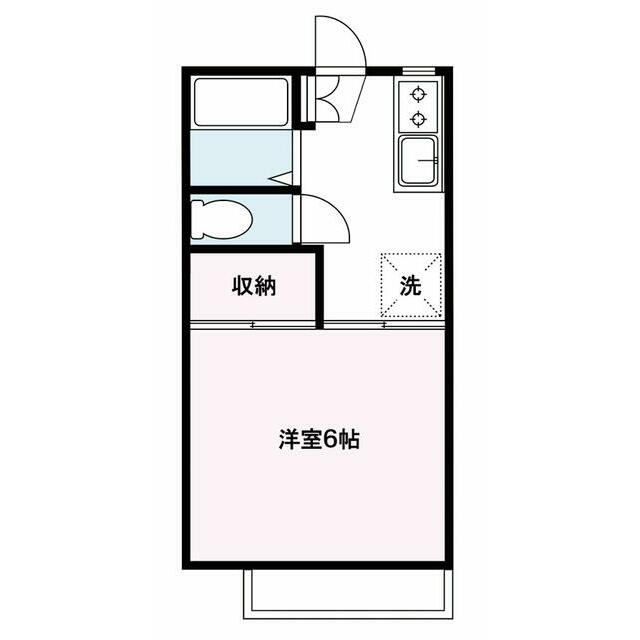 エスペラント 205号室 間取り