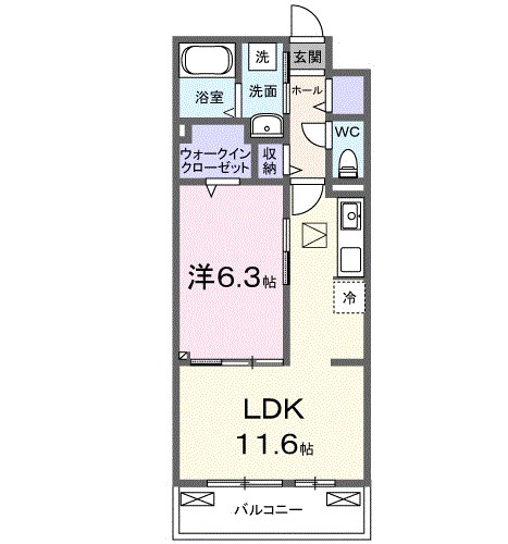 ティ・ワイ レジデンス 102号室 間取り
