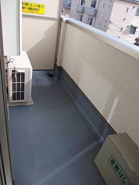 サルドゥシャルム ベランダ