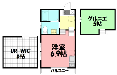 プリオーレ湘南 201号室 間取り