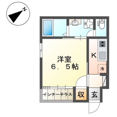 （仮称）善行新築アパート 間取り