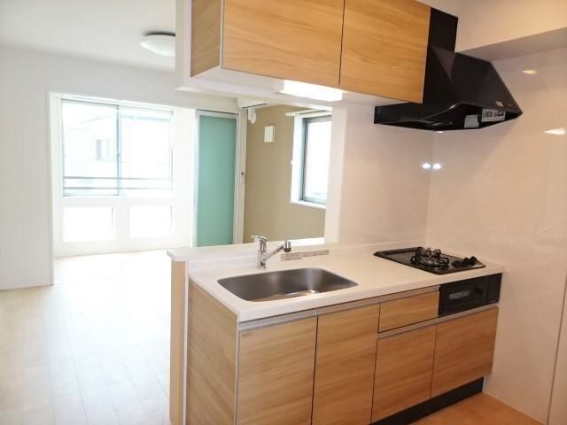 （仮称）小田原市中町アパート新築工事 キッチン