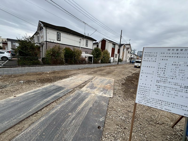 (仮称)小田原市飯泉アパート新築工事 203号室 外観