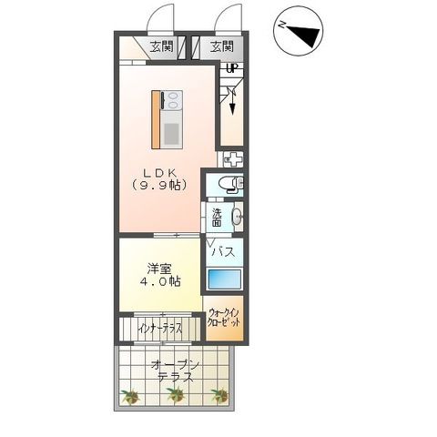 ブリスティア湘南 103号室 間取り