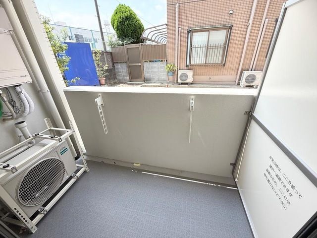 新築藤沢マンション ベランダ