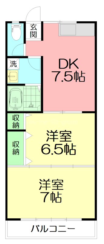 丸野興産ビル 201号室 間取り