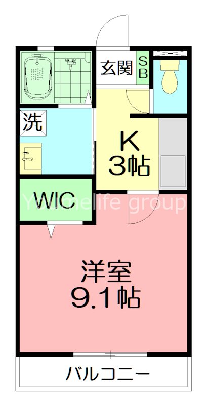 センチュリーハイムⅡ 105号室 間取り