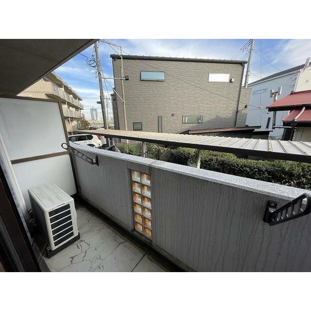 シュクランス ベランダ