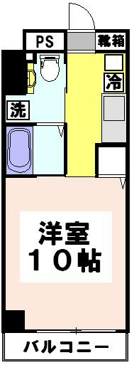 ユニバーサル南藤沢タワー 802号室 間取り