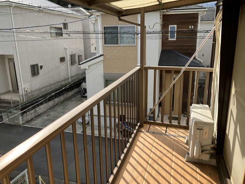 湘南平塚山下戸建 ベランダ