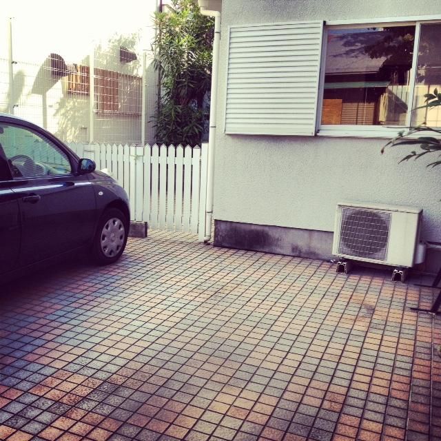 小田原浜町の家 ベランダ