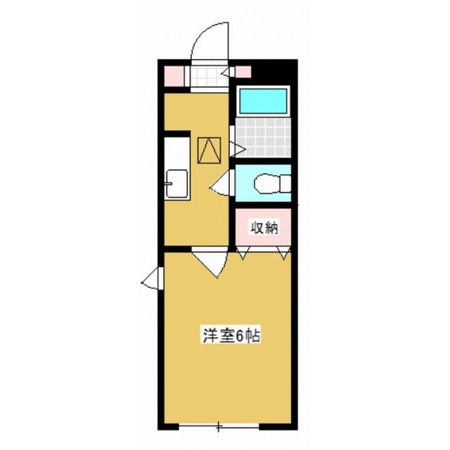 アーバンライフ中町 107号室 間取り