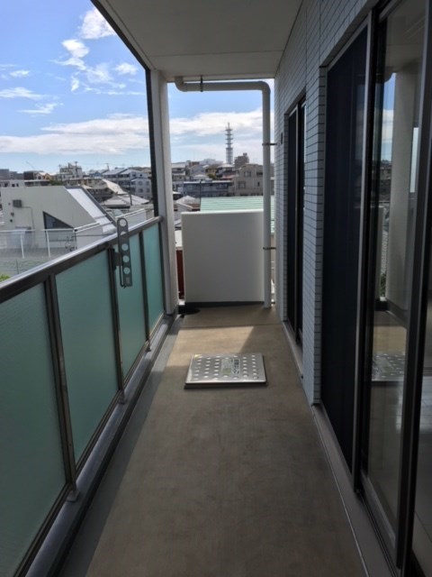 ヴィラボンヌール ベランダ