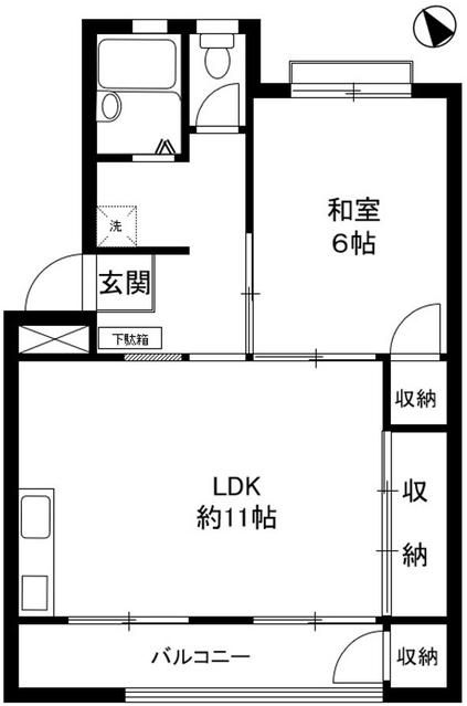 アベニュー原宿 301号室 間取り