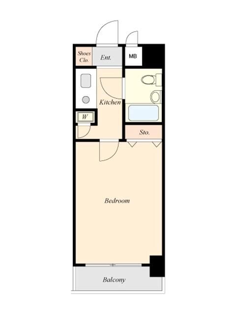 ライオンズプラザ平塚第2 508号室 間取り