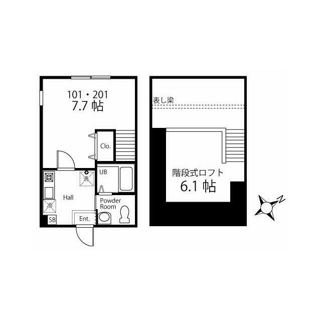 ハーミットクラブハウス鎌倉Ｉ 101号室 間取り