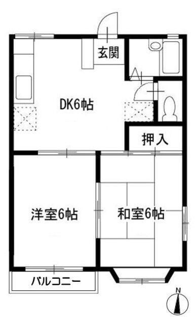 アボード・エス 105号室 間取り